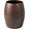 Balkene Home 63179 Patio Sense Metal Stool Table Truly Crossfunctional Planter Living Room Bedroom Side Sofa Table Modern Decor - Glossy Copper Finish - 3 of 4