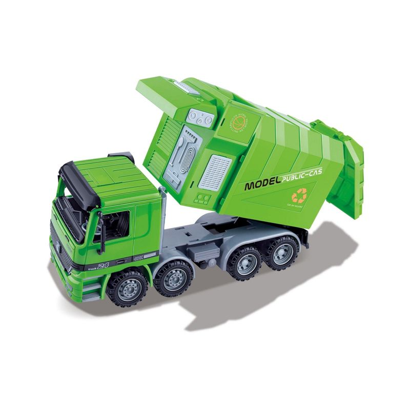 Insten 14" Recycling Garbage Truck with Friction Power, Vehicle Toys for Kids, 2 of 4