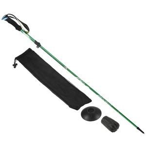 Unique Bargains Aluminum Alloy Collapsible Hiking Trekking Pole with Mud Basket - 1 of 4