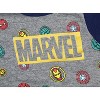 Seven Times Six Marvel Toddler Boys Avengers Superhero 2 Piece Kids Sweat Suit Pajama Set Multicoloured - 3 of 4