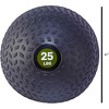 Fitvids 25 Pound Weighted Medicine Ball for Home Gym Training and Fitness, Green - 3 of 4
