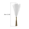 Unique Bargains Party Wall Vase Wedding Decor Tall Fluffy Faux Pampas Grass White 30 Pcs - 3 of 4