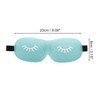 Unique Bargains Eyelash Pattern 3D Eye Mask 1 Pc - 2 of 4