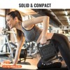 VEVOR Cast Iron Ruck Weights,  10LB Pair Ruck Plate, Weighted Weights for Rucking, Adjustable Ruck Plate with Straps, for Rucking, Swings, Squat - 3 of 4