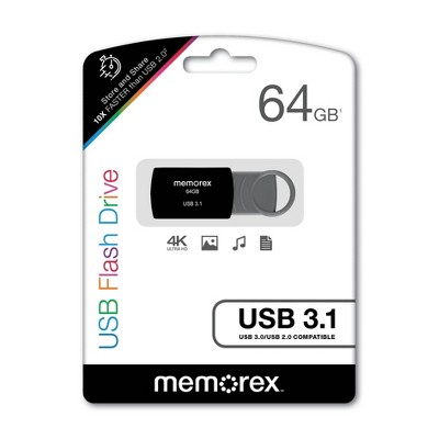 Memorex 64GB USB 3.1 &#8211; Black_3