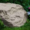 32.5" Resin Boulder River Rock Statuary - Sand - Emsco - 3 of 4