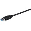Monoprice USB C to USB A 3.1 Gen 2 Cable - 1 Meter (3.3 Feet) - Black | Fast Charging, 10Gbps, 3A, 30AWG, Type C, Compatible with Xbox One / VR / - 4 of 4