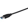 Monoprice USB C to USB A 3.1 Gen 2 Cable - 1 Meter (3.3 Feet) - Black | Fast Charging, 10Gbps, 3A, 30AWG, Type C, Compatible with Xbox One / VR / - image 4 of 4