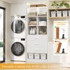 Aheaplus Closet Organizer with 3 Drawers,  Freestanding Wardrobe System with Shoe Shelf - 3 of 4