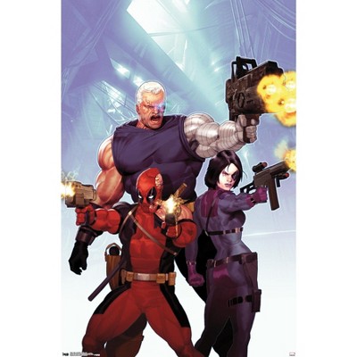 Trends International Marvel Comics - Deadpool and Domino Unframed Wall Poster Prints