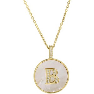 Gold Initial Necklace for Women, Personalized Letter Pendant with Gift Box for Christmas & Birthday - 1 of 4