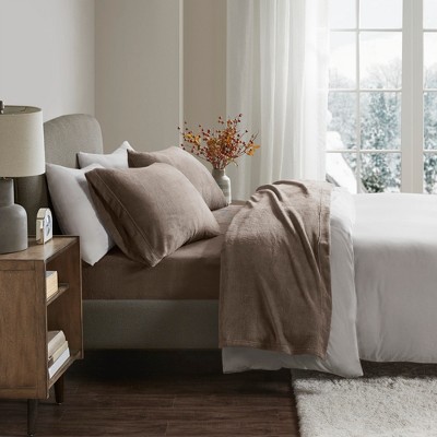 3Pcs Lightweight Ultra Soft Sheet Set, 200 GSM Solid Brushed Micro Plush Bedding Set, St. Patrick's Day Deal