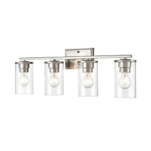 Millennium Lighting Verlana 4 - Light Vanity in  Brushed Nickel - 1 of 1