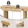 YOOCOZZ  Narrow Console Table with Rattan - 3 of 4