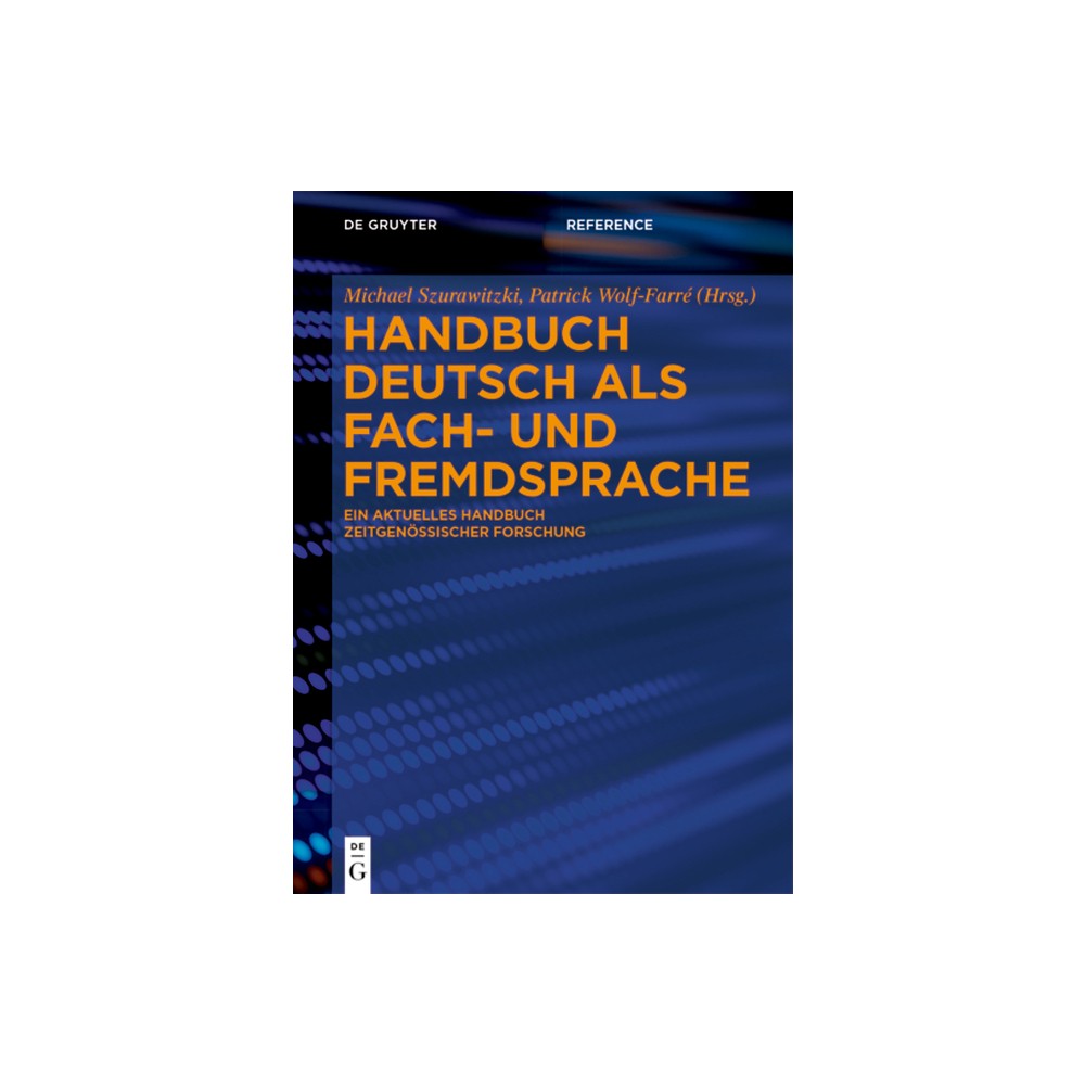 Handbuch Deutsch ALS Fach- Und Fremdsprache - (De Gruyter Reference) by Michael Szurawitzki & Patrick Wolf-Farr (Hardcover)