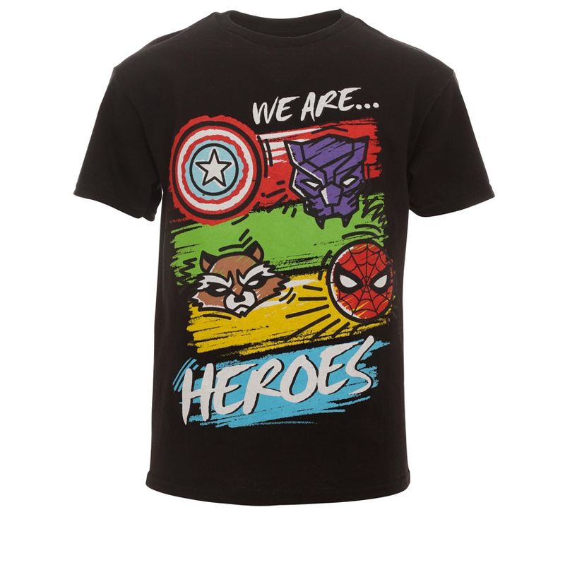 Marvel Avengers Guardians of the Galaxy Little Boys 3 Pack T-Shirts , 2 of 5