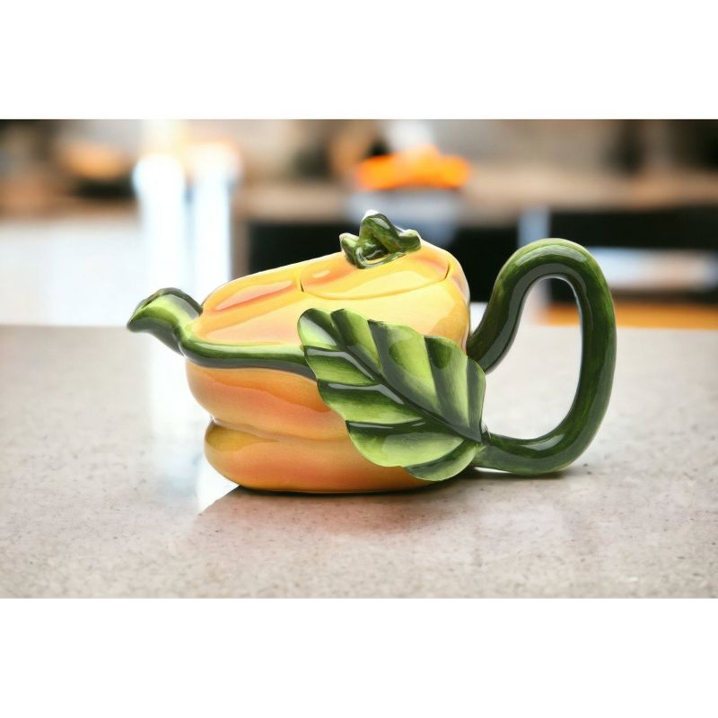 Kevins Gift Shoppe Ceramic Yellow Pepper Teapot, 2 of 4