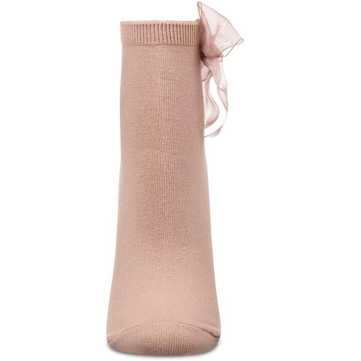 Memoi Women's Cotton Rich Tulle Bow Trimmed Ankle Sock - thumbnail 5