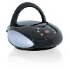GPX CD, AM/FM, Line In Boombox - Black (BC112B) - 2 of 4