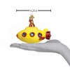 Old World Christmas Blown Glass Ornament for Christmas Tree, Groovy Submarine - 3 of 3