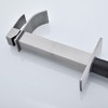 ChicFurnit Bathroom Sink Faucet Waterfall Spout Single Handle for Trendy Vanity Sink, Silver and Gray, 13.58"*8.07"*2.75" - 4 of 4