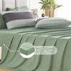 BAGOKIE Striped Comforter Set 7 Pieces Bed in a Bag with Comforter, Sheets, Pillowcases & Shams - 4 of 4