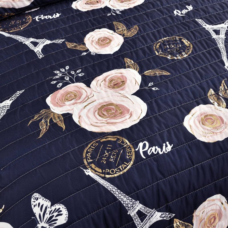 Vintage Paris Quilt Set - Lush Décor, 6 of 11