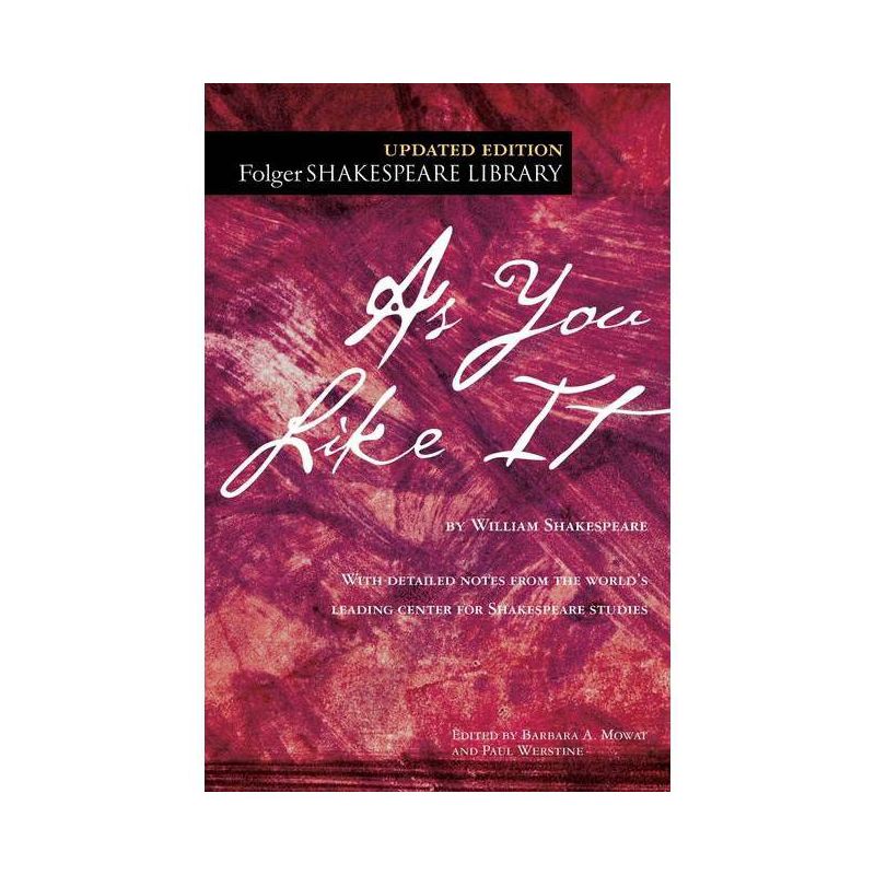As You Like It - (Folger Shakespeare Library) Annotated by  William Shakespeare (Paperback), 1 of 2