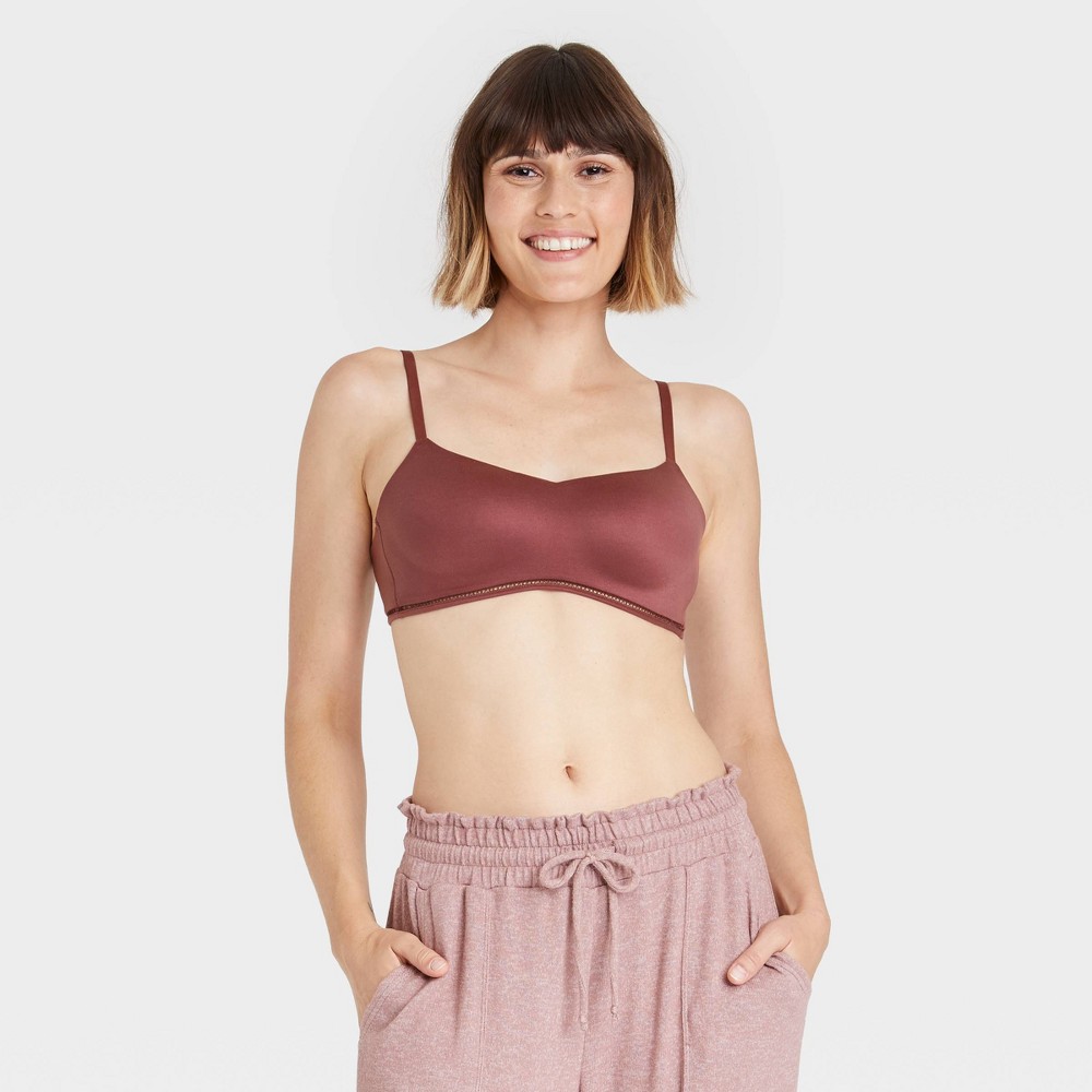 size 34A adjustable straps Bra red - Auden