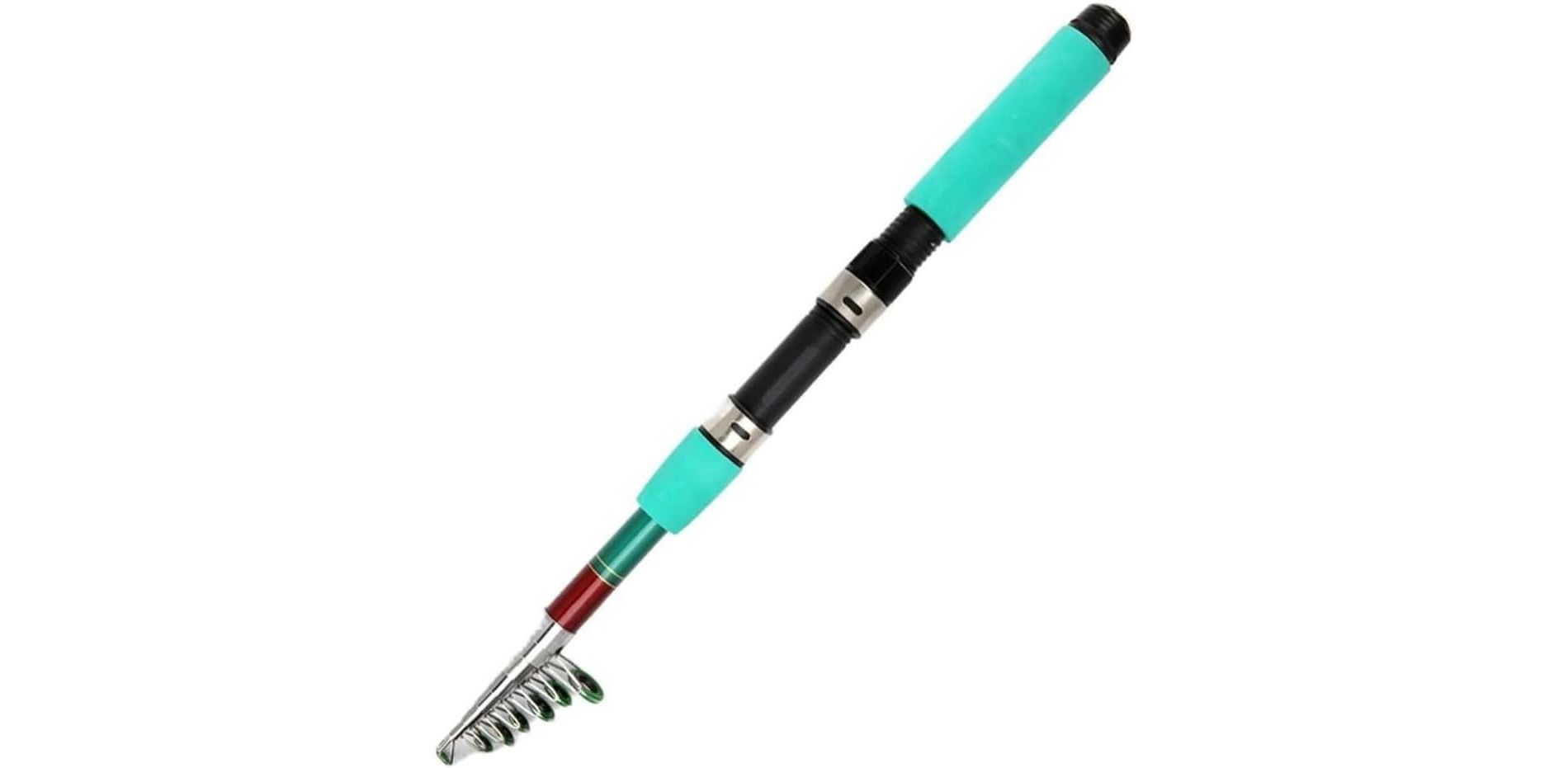 Portable Telescopic Fishing Rod Mini Fishing Rod Fishing Pole 3.6M For Travel Saltwater Freshwater Fishing