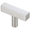 Elegant Lighting Dior Brushed Nickel T Bar Pull Multipack (set of 10) - 4 of 4