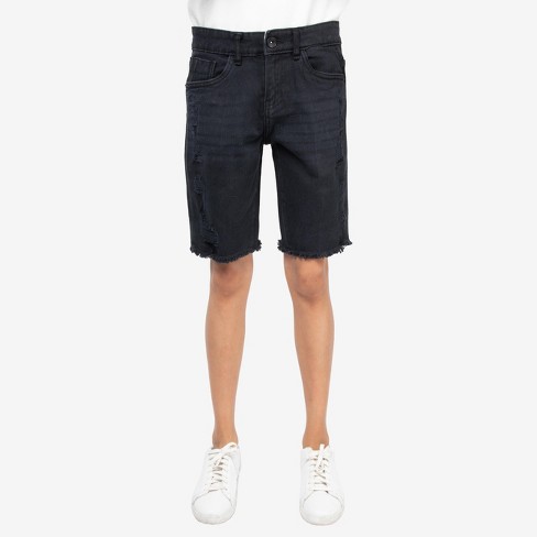 White denim hotsell shorts target