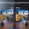 GOODEE Movie Projector with NETFLIX/Prime Video/YouTube Built-in, 100,000+ Apps Supported, Projector Compatible with HDMI/USB/iOS/Android/Windows - 3 of 4