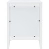 Tegan 2 Drawer Nighstand - White - Safavieh. - 4 of 4