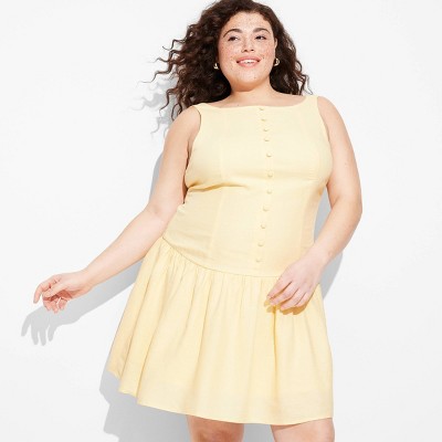 Women's Drop Waist Mini Sundress - Wild Fable™