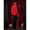 Lars Amadeus Men's Shiny Party Nightclub Zipper PU Jacket - 3 of 4