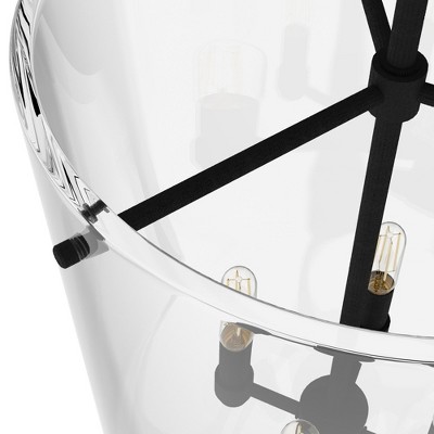 Hunter Fans 14" Sacha Ceiling Light Natural Iron Finish - 4-Bulb Pendant with Modern Flair for Elegant Indoor Spaces