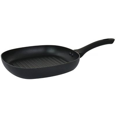 Oster Ashford Nonstick Aluminum 10in Grill Pan in Black