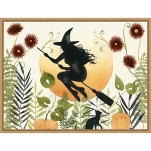 Amanti Art The Witchs Garden I by Grace Popp Canvas Wall Art Print Framed 30 x 23-in. - 1 of 4
