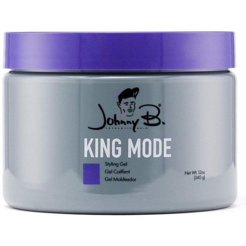 Johnny B. King Mode Styling Gel 12 Oz Purple Alcohol free Professional Hair Styling Gel Target