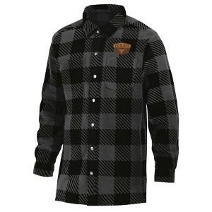 NCAA Texas Longhorns Men's Buffalo Checkered Shacket - 1 of 3