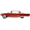 1960 Mercury Park Lane 4 Door Sedan Signal Red with White Interior Limited Edition 1/43 Model Car by Goldvarg Collection - 3 of 4