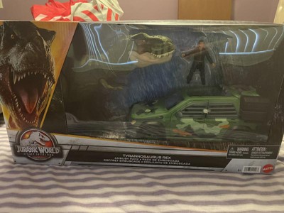 Jurassic World Legacy Tyrannosaurus Rex Ambush Toy Vehicle And Action  Figure Set : Target