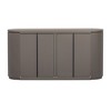 APRILSOUL 63.00"Vertical Striped Door Storage Cabinet with Metal Handles, Adjustable, Suitable for Study, Entryway - 3 of 4