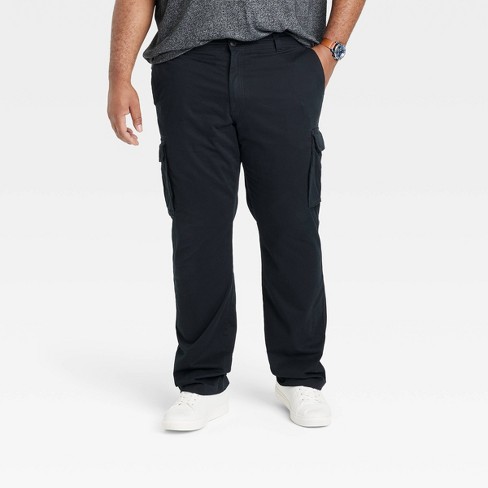 Men's Big & Tall Every Wear Slim Fit Chino Pants - Goodfellow & Co™ Black  42x36 : Target