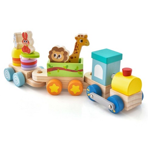 Target wooden train set online