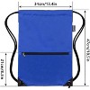 Outdoor Drawstring Backpack - Lightweight, Waterproof and Spacious for Fitness, Hiking, Camping and Travel - 2 of 4