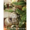 Aoibox 46 Piece Champagne Christmas Ornament Set Shatterproof Ball Ornaments in 3 Sizes with 10 Velvet Bows and 36 Hanging Hooks - 4 of 4