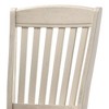 18" Fedele Accent Chair Tan Fabric/Cream Finish - Acme Furniture: Linen Upholstery, Wood Frame, No Assembly Required - 3 of 4