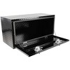 36-Inch Heavy Duty Aluminum Tread Tool Box, Trailer Underbody Storage Toolbox with T-Handle Latch Key, Sealing Waterproof RV Storage Organizer Tools - 2 of 4